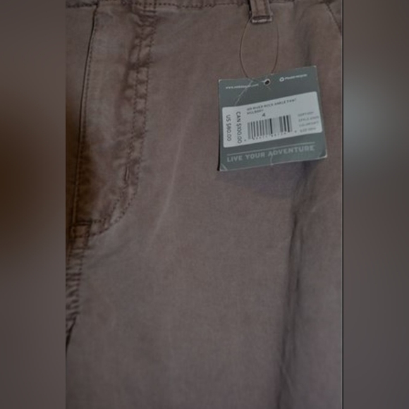 𝅺size 4 | Womens Eddie Bauer | River Rock Ankle Pant | NWT - Picture 2 of 3